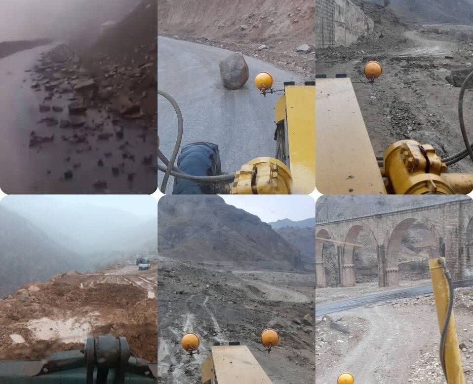ریزشبرداری در محورهای روستایی پاپی؛ راهی مسدود نشد ریزشبرداری در محورهای روستایی پاپی؛ راهی مسدود نشد