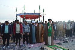 اقامه نماز باران در بیکاه رودان