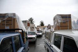 توزیع بیش از ۱۴۰۰ قلم کالای ضروری میان خانواده‌های نیازمند در قزوین