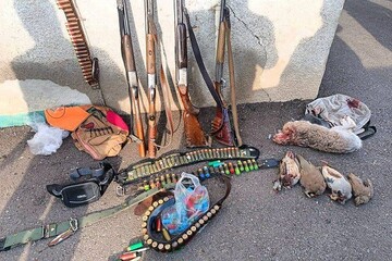 شیرپنجه: شکارچیان غیرمجاز در پارک ملی دریاچه ارومیه دستگیر شدند