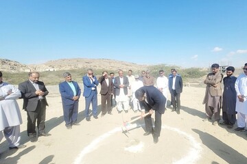 آغاز عملیات ساخت پروژه آموزشی ۱۸ کلاسه در چابهار