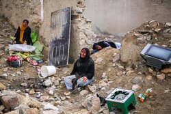 مانور زلزله ۶.۸ ریشتری و سیل در روستای باغچق بجنورد