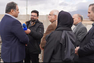 بازدید نماینده کرمانشاه از پروژه سامان‌دهی رودخانه آبشوران