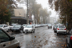 بارش باران در محور بجنورد به جنگل گلستان