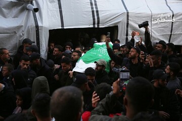 القسام بریگیڈ کے اعلی رہنما کی شہادت کی تصدیق، غزہ میں تشییع جنازہ