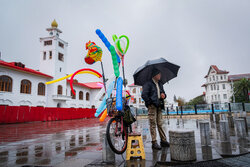 وضعیت جوی ۲۵ فروردین؛ بارش برف و تگرگ در ۱۳ استان کشور طی دو روز آینده