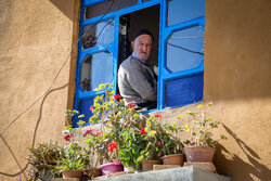 A glance at tourist village of Anbaran with breathtaking view