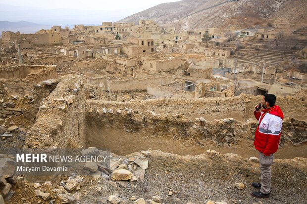 مانور زلزله ۶.۸ ریشتری و سیل در روستای باغچق بجنورد