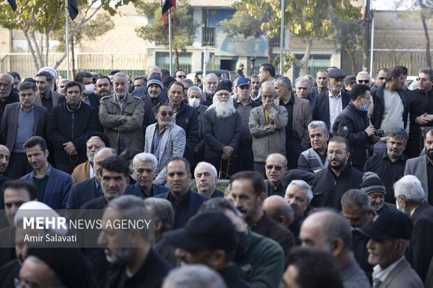 وداع استان سمنان با آیت الله شاهچراغی