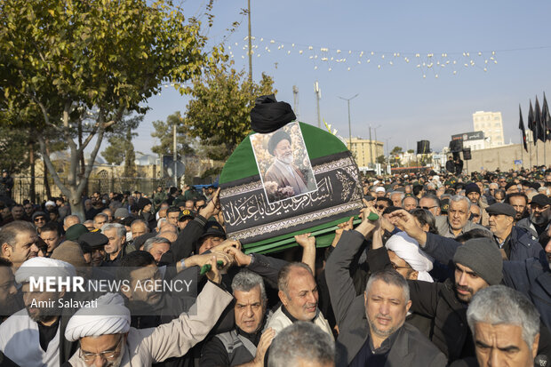 وداع استان سمنان با آیت الله شاهچراغی