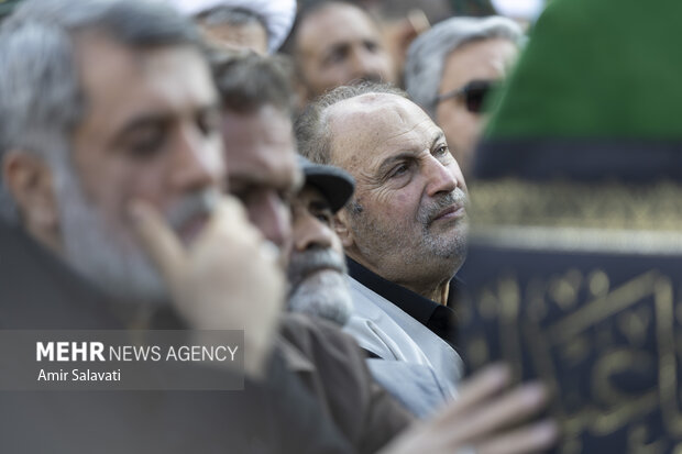 وداع استان سمنان با آیت الله شاهچراغی