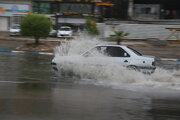رئیس پلیس راه خراسان شمالی: بارندگی شدید در ورودی بجنورد ادامه دارد