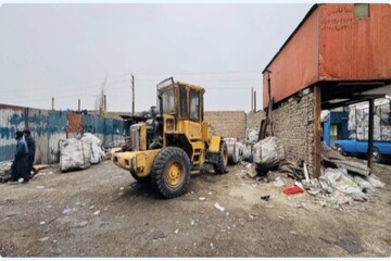 جمع آوری ۱۸۰۰ کیلوگرم پسماند خشک از مراکز غیرمجاز در تهران