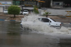 رئیس پلیس راه خراسان شمالی: بارندگی شدید در ورودی بجنورد ادامه دارد