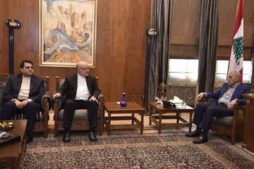 السفير الايراني في لبنان يلتقي نبيه بري