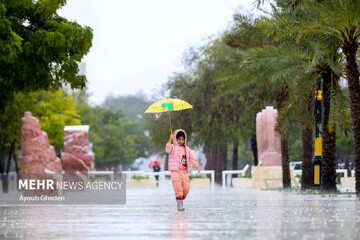 Yağmurlu Kiş Adası'ndan manzaralar…