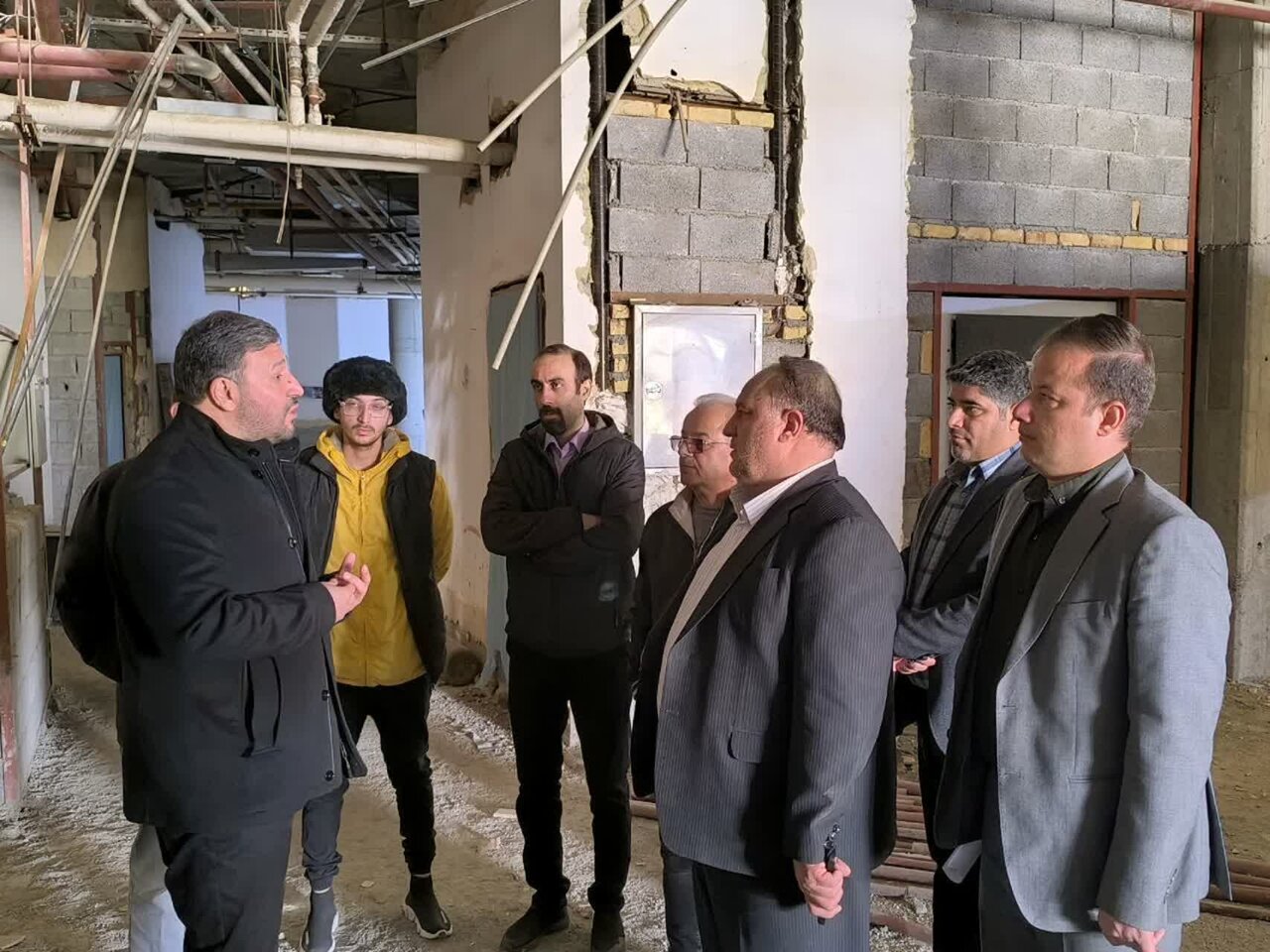 بازدید نماینده مجلس از پروژه نگارخانه مرکزی استان کرمانشاه