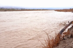 طغیان رودخانه بخش سندرک