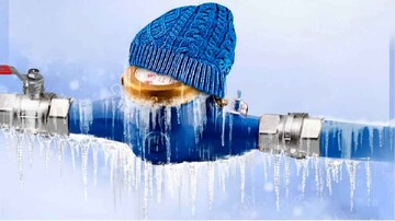 البرزی ها مراقب یخ زدگی کنتور آب باشند