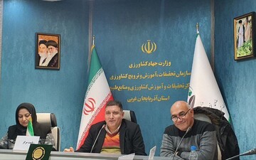 علیزاده: ۲۰۷ طرح تحقیقاتی کشاورزی در آذربایجان غربی اجرا شد