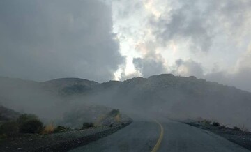 مه‌گرفتگی شدید در بخش گوهران-بشاگرد