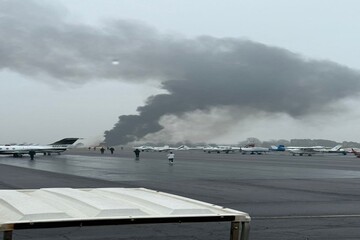 سقوط هواپیما در ایالت کارولینای شمالی آمریکا+ فیلم