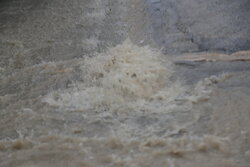 تصاویری از بارندگی در روستای زو صالح‌آباد