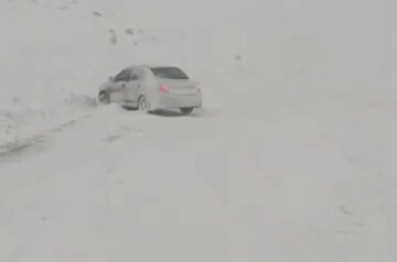 کولاک شدید در گردنه چری