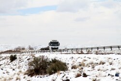 بارش برف در شیروان