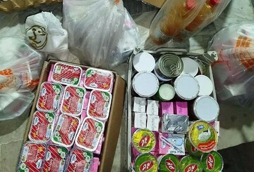 توزیع بسته‌های صبحانه میان دختران بی‌سرپرست خرم‌آباد