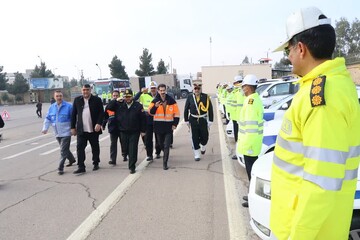 آغاز طرح زمستانه پلیس سمنان؛ ۸۰ نقطه محورهای مواصلاتی رصد می شود