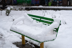 تصاویری از شهر برفی چناران