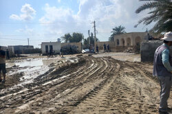 گزارش میدانی خبرنگار مهر از روستای سیل زده نگر پایین جاسک