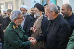 مراسم ترحیم آیت‌الله سید محمد شاهچراغی