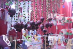 نمایشگاه «طعم سرخ» در دماوند همزمان با شب یلدا افتتاح شد