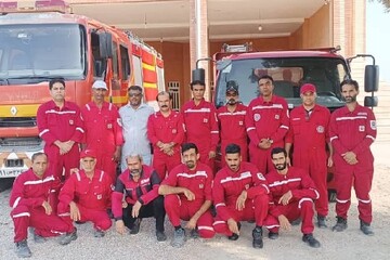 ثبت ۱۳۲ مأموریت آتش‌نشانی شهرداری جاسک در شش ماهه نخست سال جاری