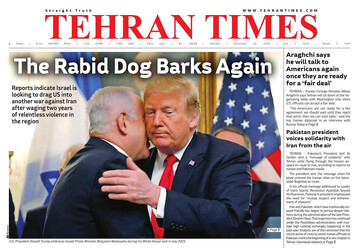 Front pages of Iran’s English dailies on December 22