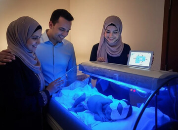 مادری که فتوتراپی نوزاد را متحول کرد