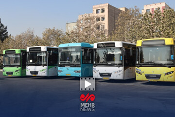 ۵۰ اتوبوس جدید به ناوگان تهران اضافه می‌شود