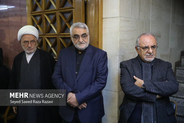 مراسم ختم اشرف بروجردی در تهران