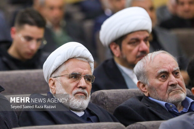 مراسم ختم اشرف بروجردی در تهران