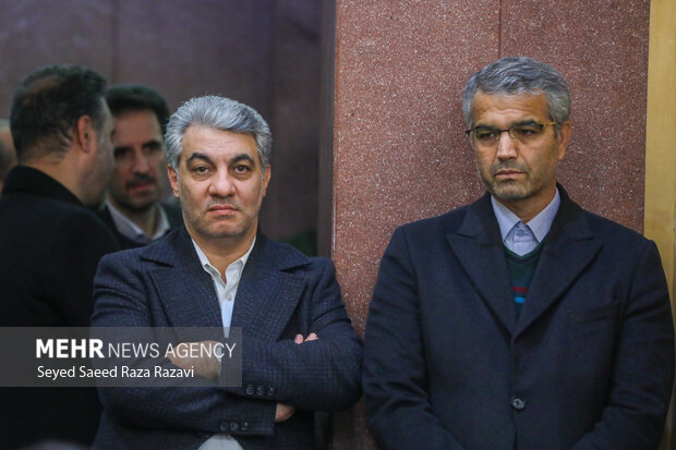 مراسم ختم اشرف بروجردی در تهران