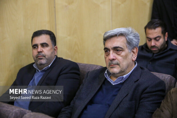 مراسم ختم اشرف بروجردی در تهران