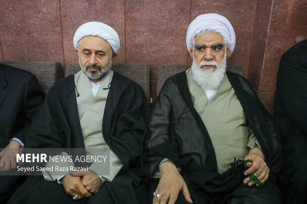 مراسم ختم اشرف بروجردی در تهران