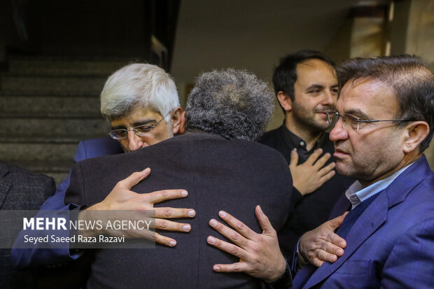 مراسم ختم اشرف بروجردی در تهران