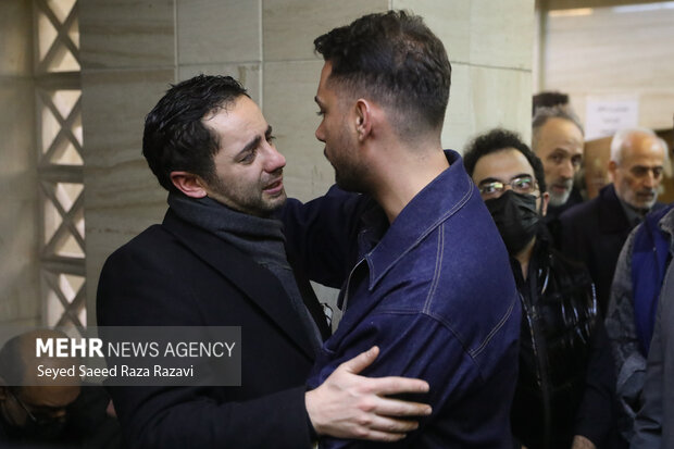 مراسم ختم اشرف بروجردی در تهران