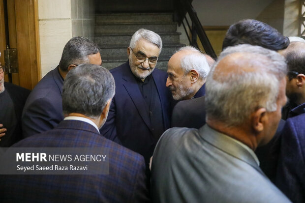 مراسم ختم اشرف بروجردی در تهران