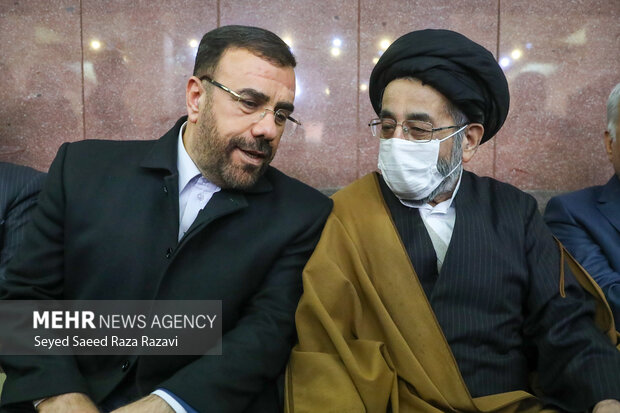 مراسم ختم اشرف بروجردی در تهران