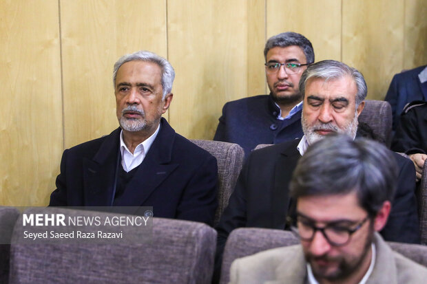 مراسم ختم اشرف بروجردی در تهران