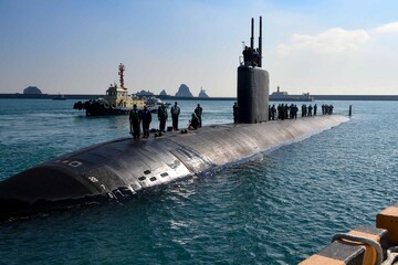 US nuclear-powered submarine enters South Korean port